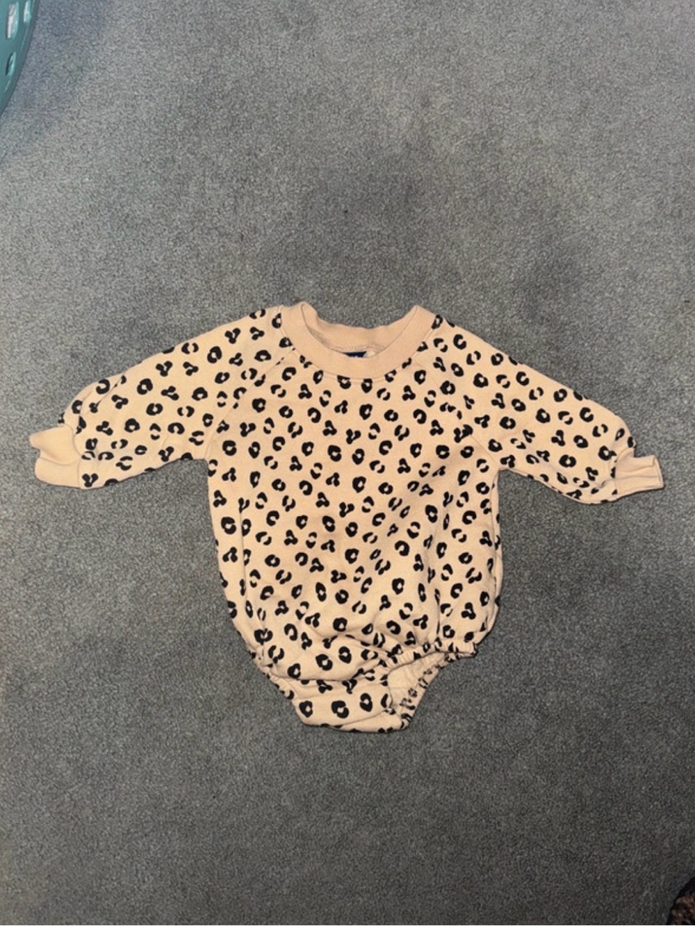 Old Navy cheetah romper